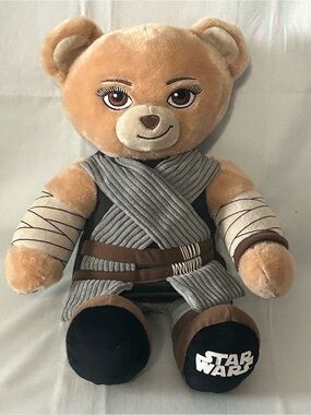 Build A Bear BAB Star Wars Force Awakens Rey Bear 16” Plush Stuffed Animal